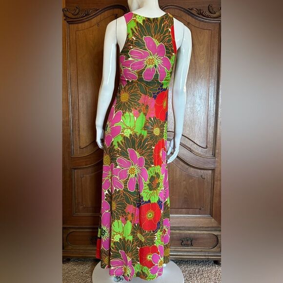 ZARA Maxi Dress LIMITED EDITION Printed Dress Size M • NEW WITH TAGS • - Picture 9 of 12
